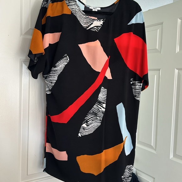 Bar III midi abstract dress - Picture 2 of 3